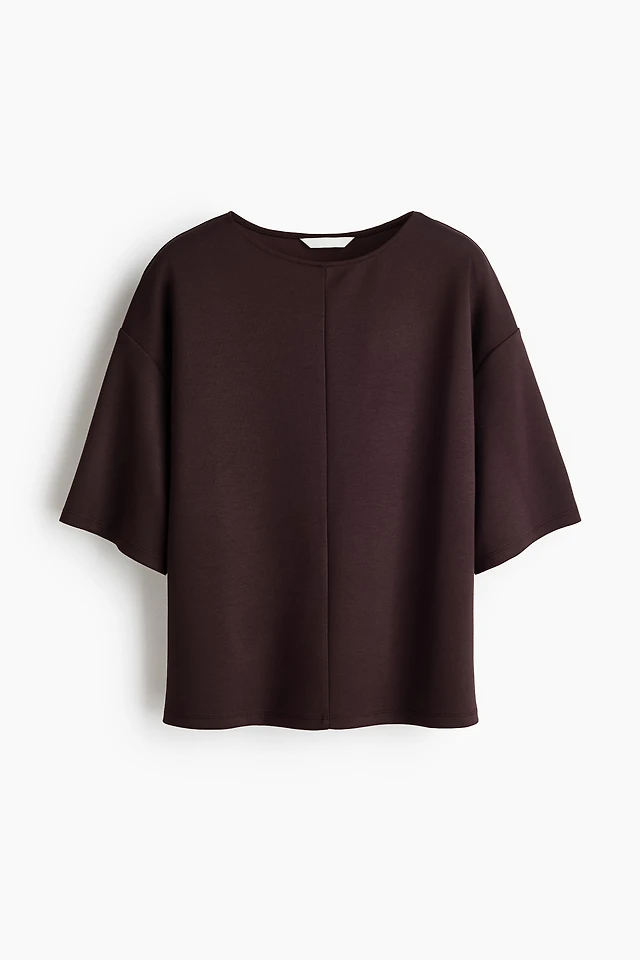 Boxy Jersey Top
