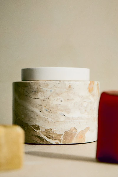 Marble Container with Lid