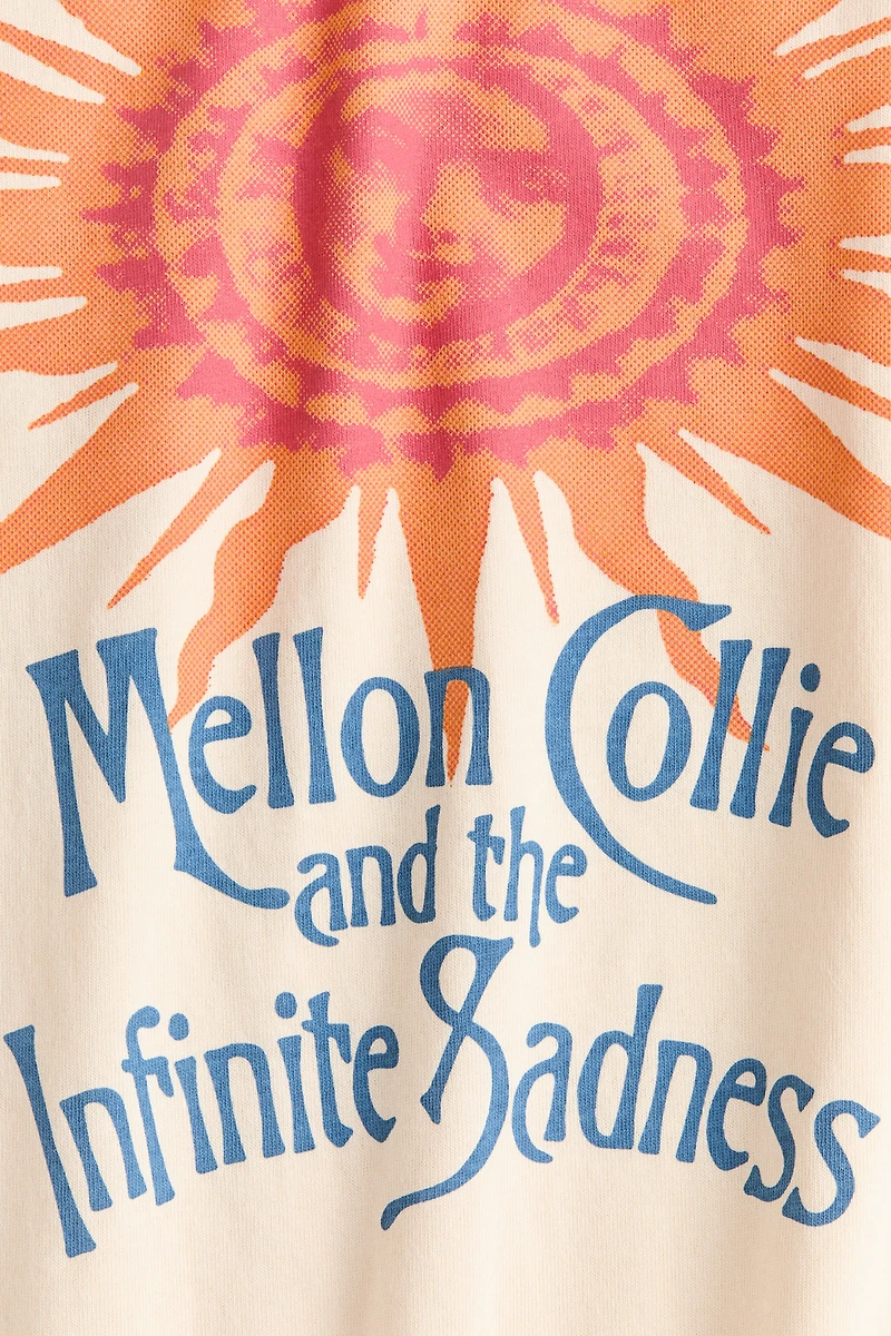 Oversized T-Shirt with Printed Motif