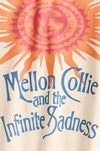 Oversized T-Shirt with Printed Motif