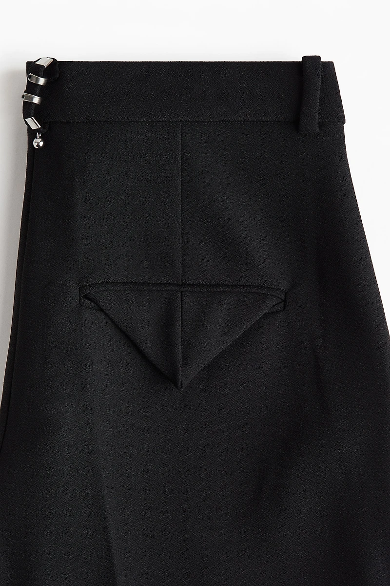 Rivet-Detail Dress Pants