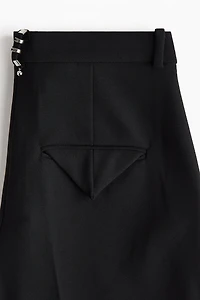 Rivet-Detail Dress Pants