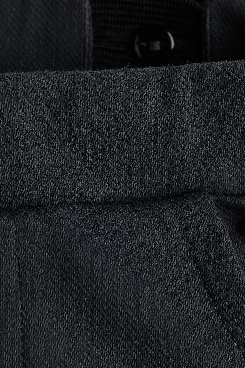 Denim-Look Pants