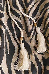 Oversized Tie-Belt Dress