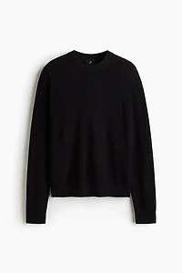 Chandail classique en tricot côtelé