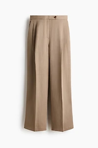 Wide-Leg Dress Pants