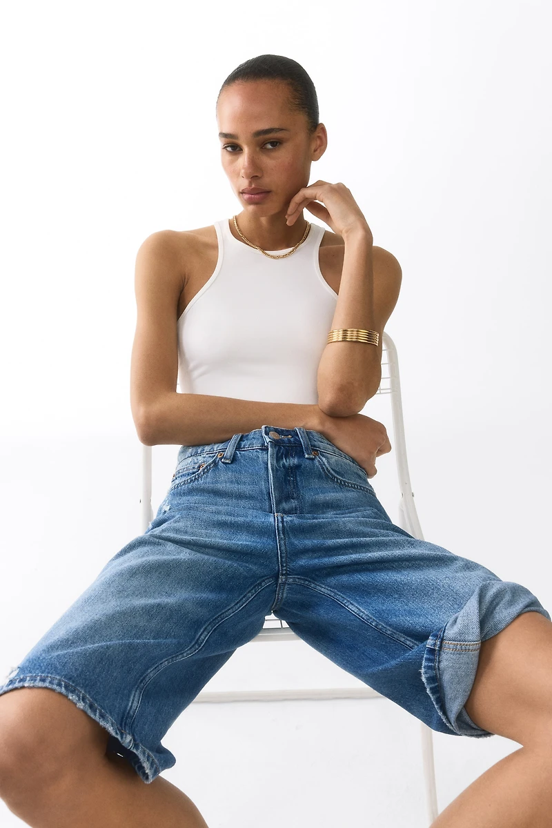 Short Bermuda en denim