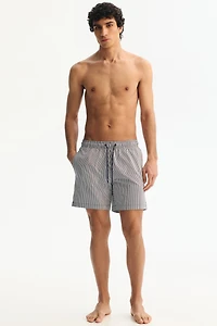 Seersucker Swim Shorts