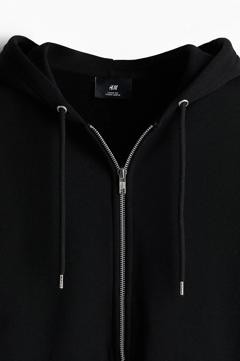 Loose Fit Hooded Jacket