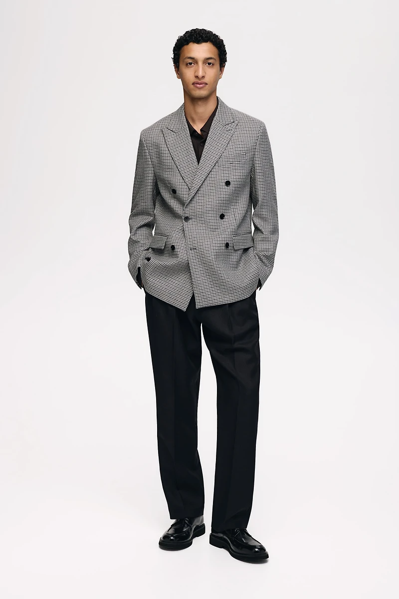 Veste en laine classique