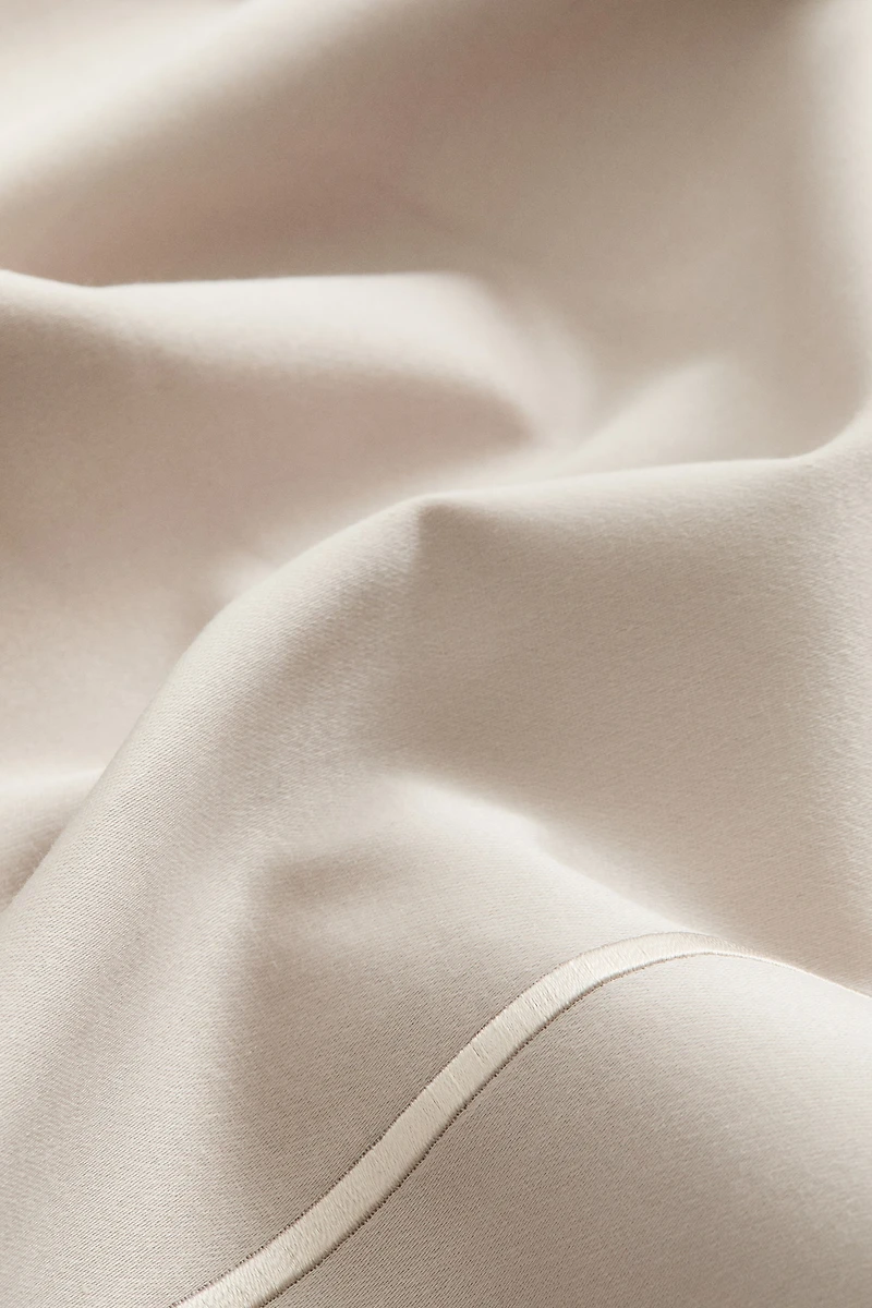 2-Pack Cotton Sateen Pillowcases