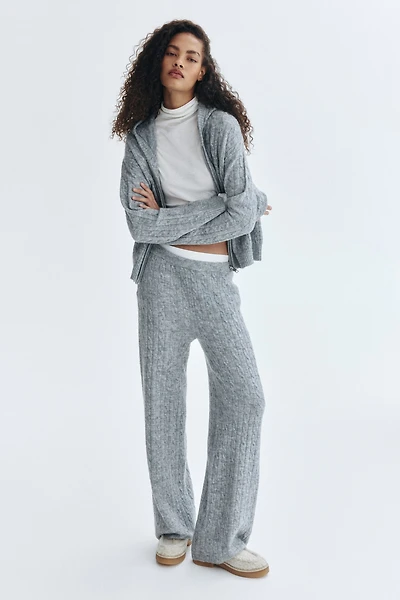 Cable-Knit Pants