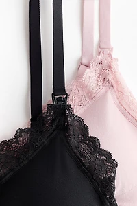 MAMA 2-Pack Padded Nursing Bras