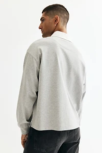 Loose-Fit Cotton Polo Shirt