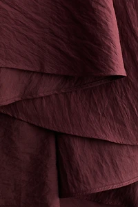 Asymmetric Tiered Skirt