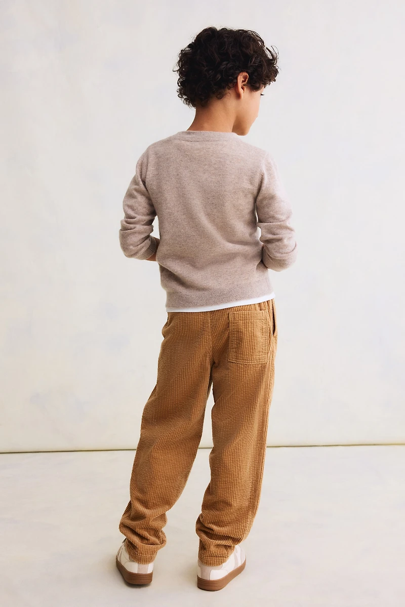 Cotton Corduroy Pants