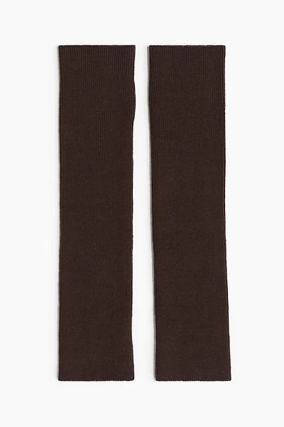 Rib-Knit Arm Warmers