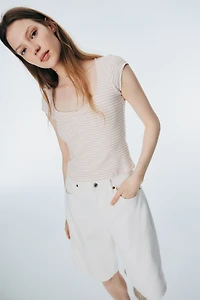 Ribbed T-Shirt
