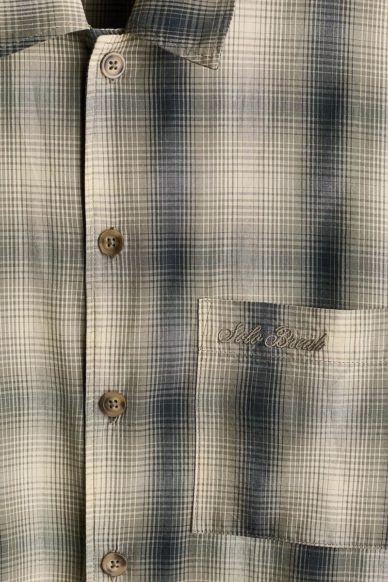 Poplin Pajama Shirt and Pants