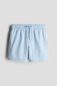 Seersucker Swim Shorts
