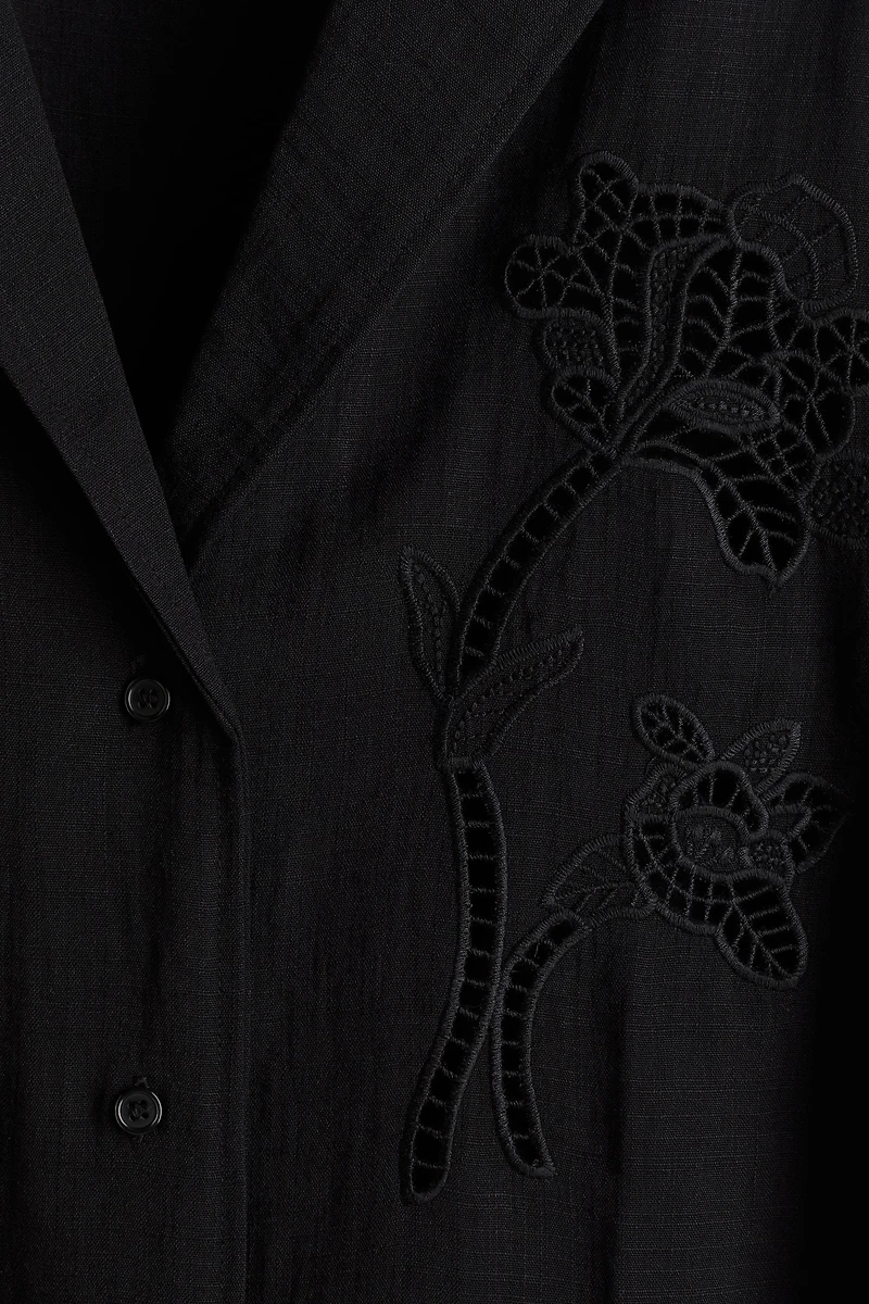 Eyelet Embroidered Shirt