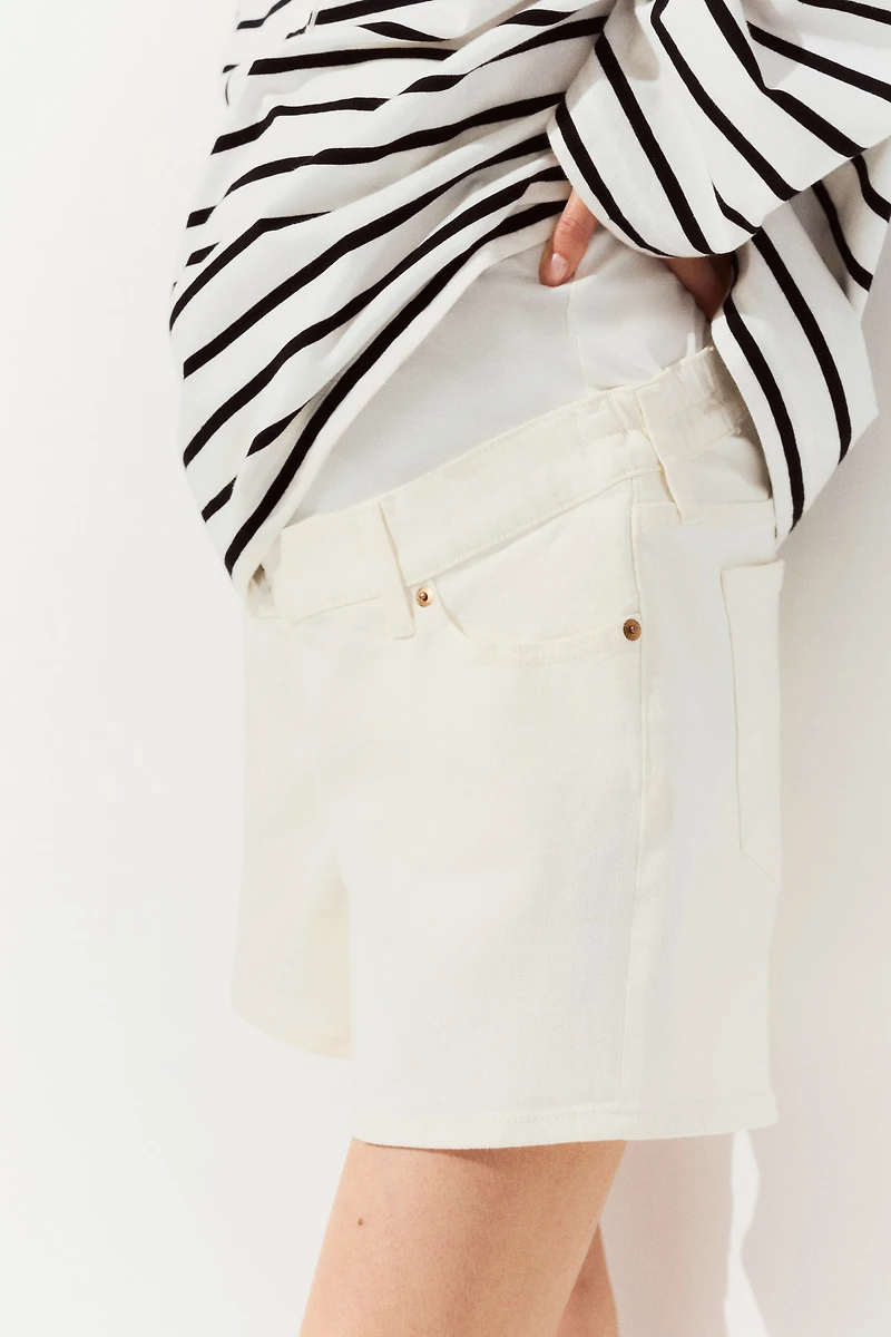 Short MAMA en denim