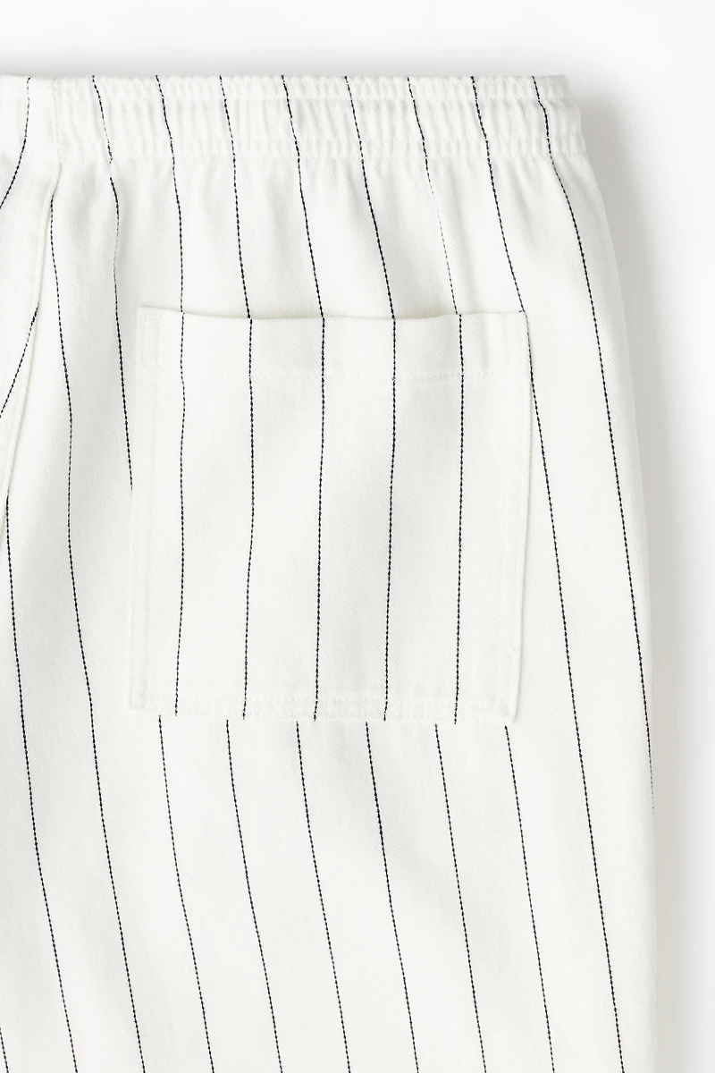 Loose Fit Twill Pants