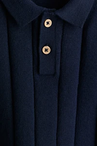 Knit Polo Shirt