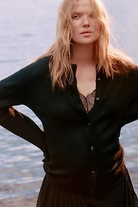 MAMA Fine-Knit Cardigan