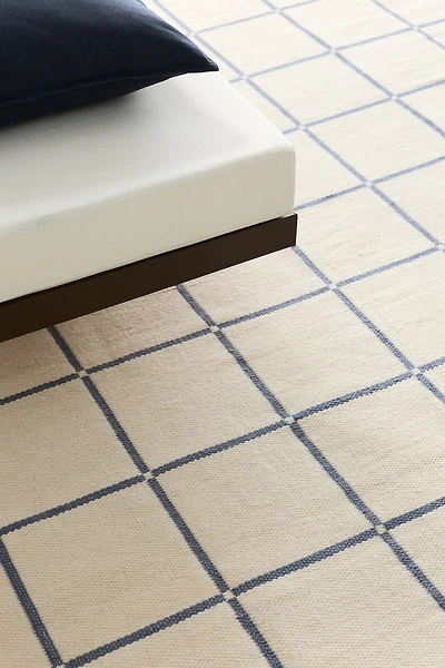 Large Reversible Wool-Blend Rug