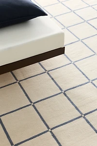 Large Reversible Wool-Blend Rug