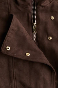 Veste grande taille de style motard