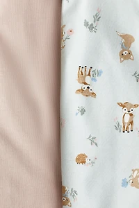 2-pack Zip-up Pajama Jumpsuits