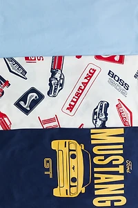3-Pack Printed Cotton T-Shirts