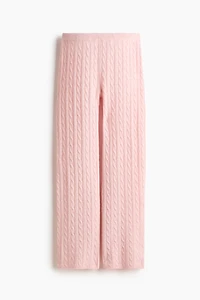 Cable-Knit Pants