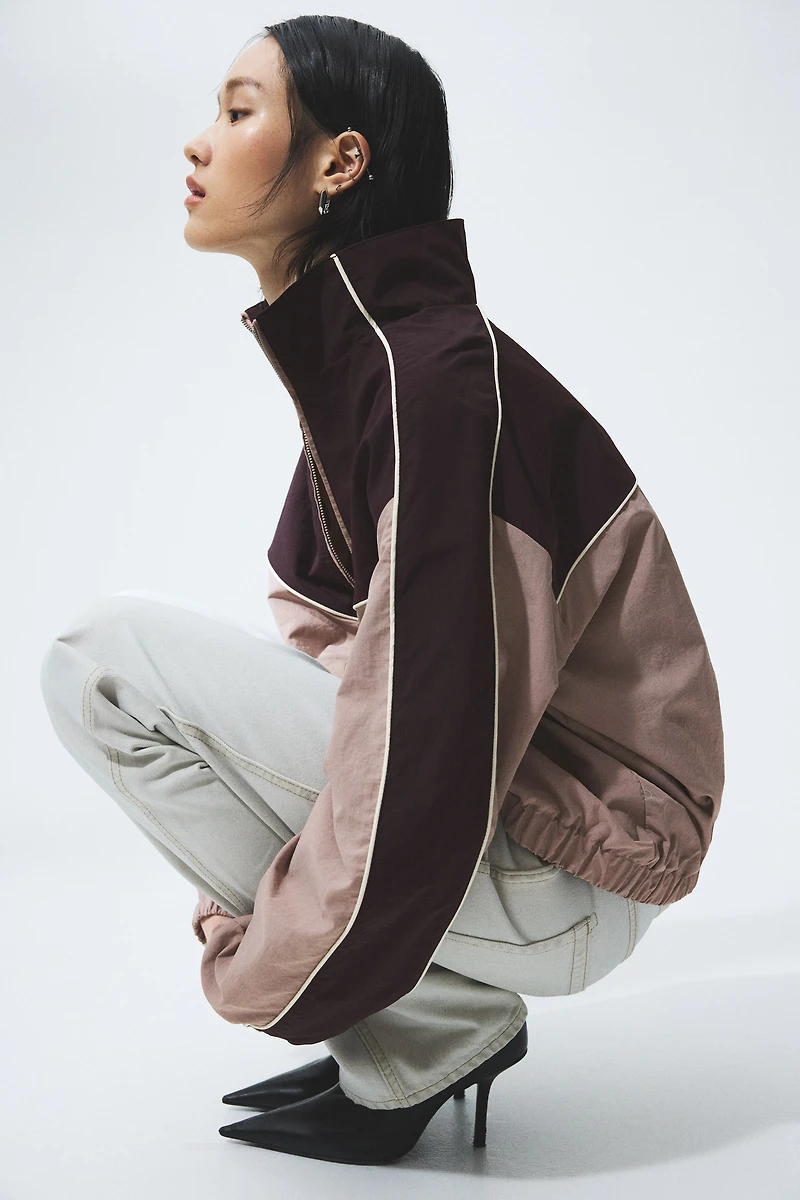 Nylon Track Jacket
