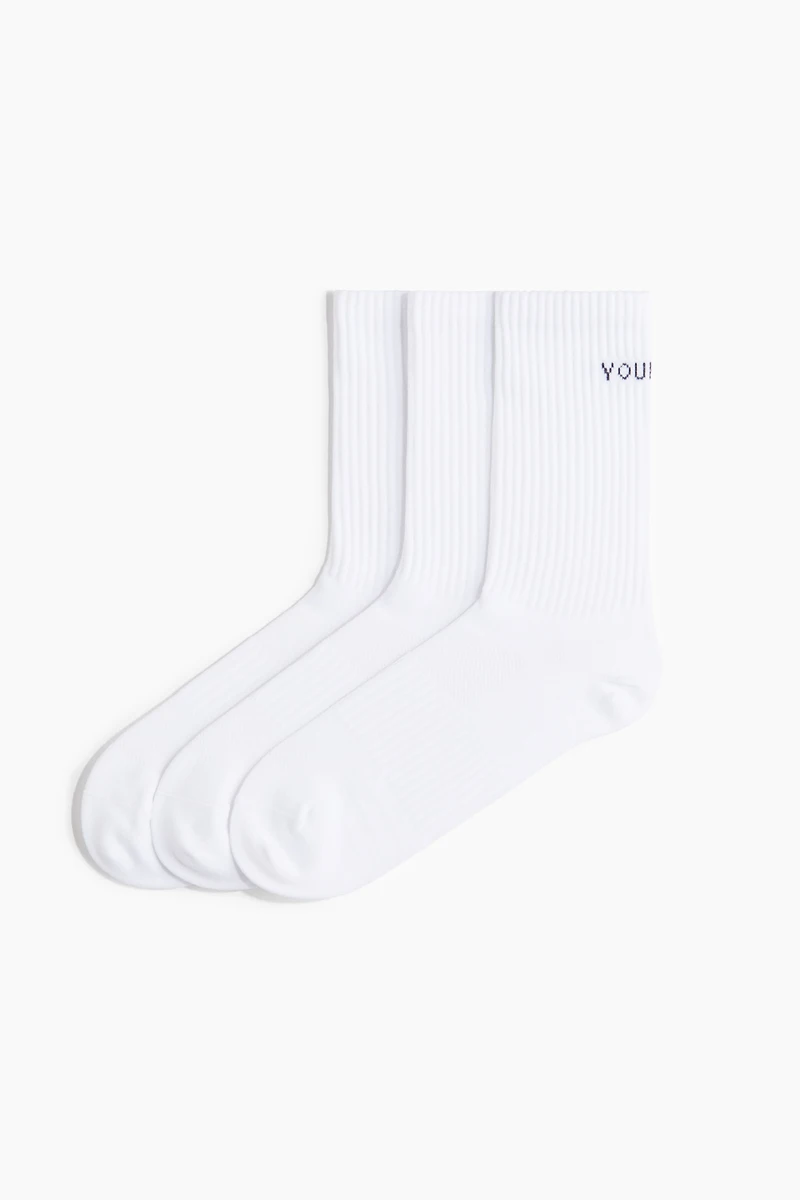 Lot de 3 paires chaussettes sport DryMove🅪