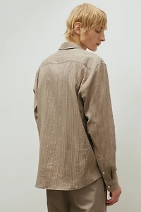 Regular Fit Textured Shirt
