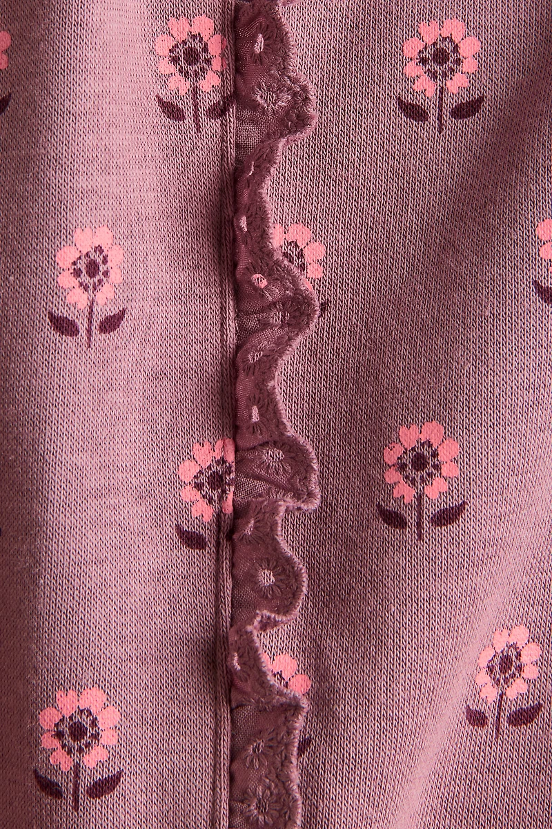 2-Piece Printed Sweatsuit