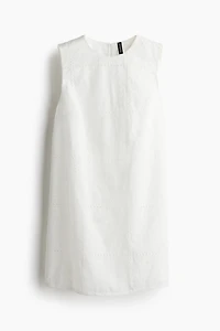 Eyelet-Embroidered Cotton Dress