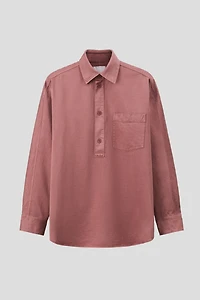 Loose-Fit Pullover Shirt