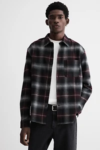 Loose-Fit Flannel Shirt