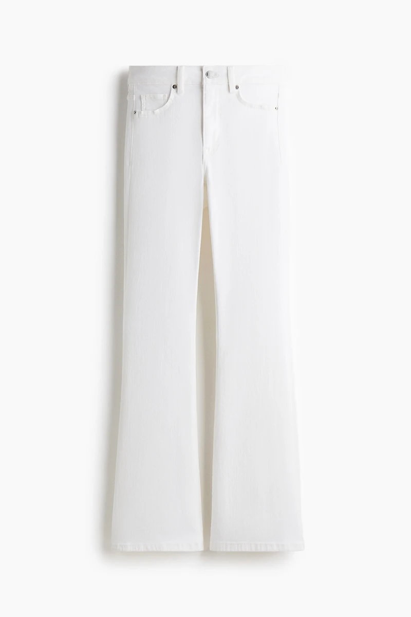 Jean évasé Taille haute