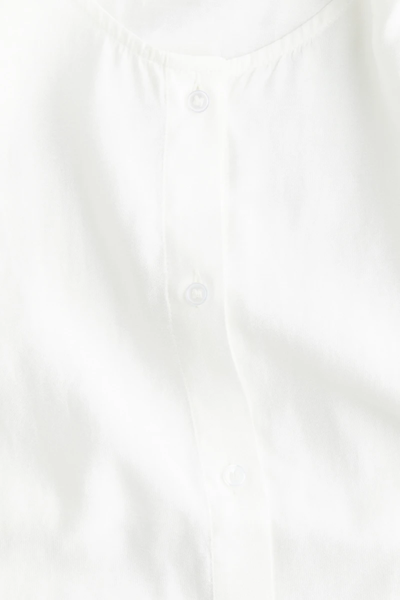 Puff-Sleeved Blouse