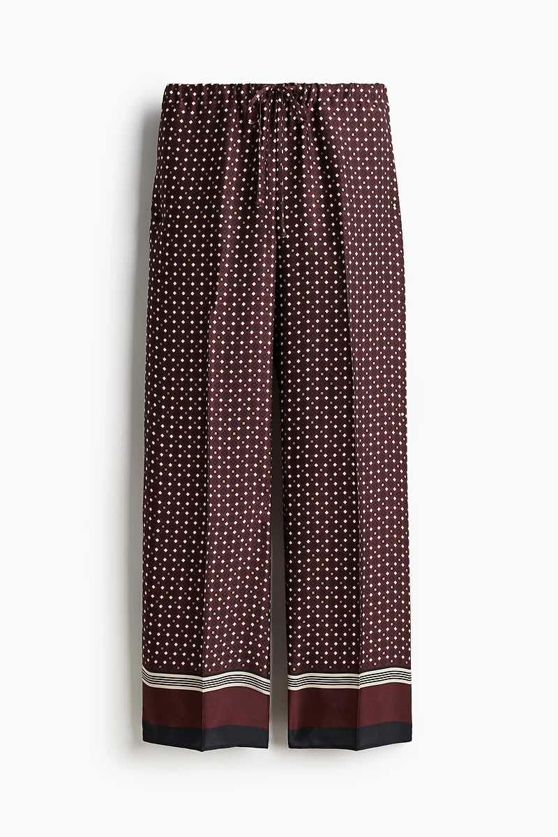 Pantalon à taille élastique