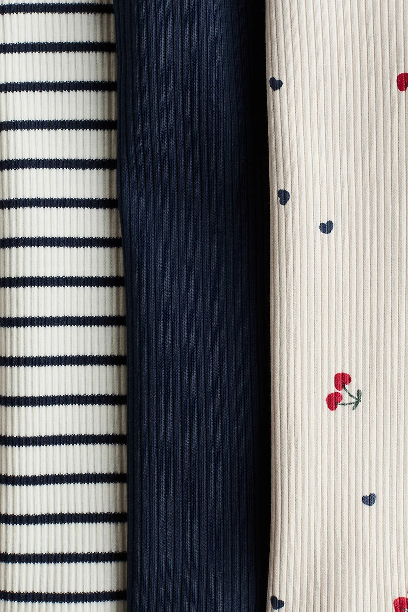 3-Pack Cotton Tops