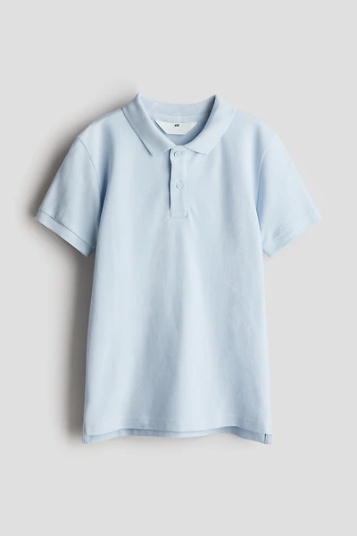 Cotton Pique Polo Shirt
