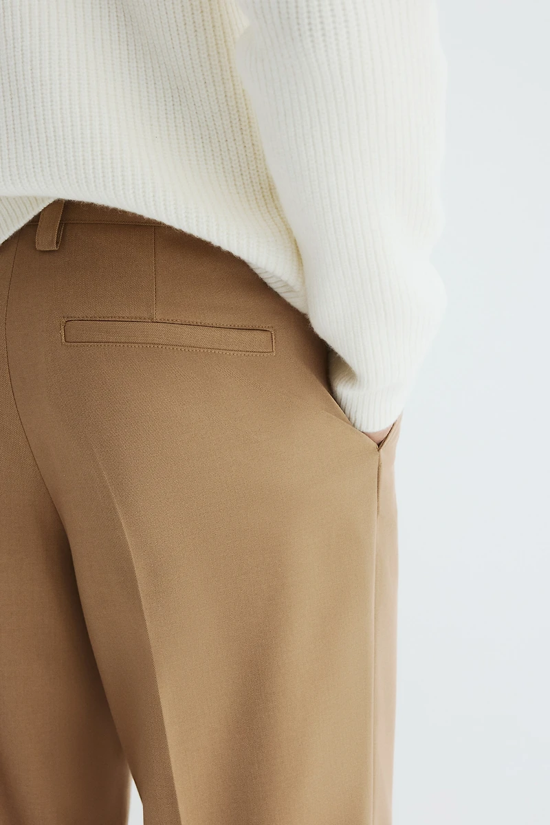 Relaxed-Fit Tailored Pants