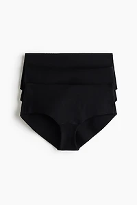 3-Pack Invisible Cotton Hipster Briefs