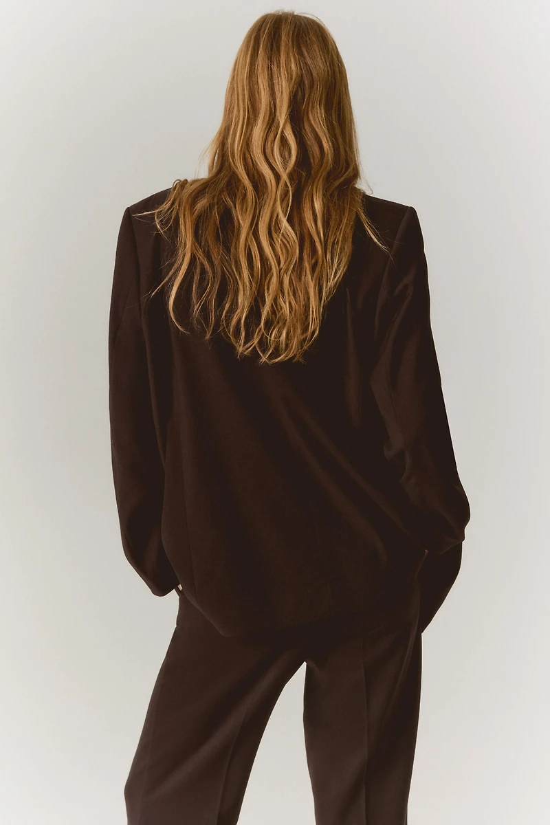 Blazer à fermeture croisée